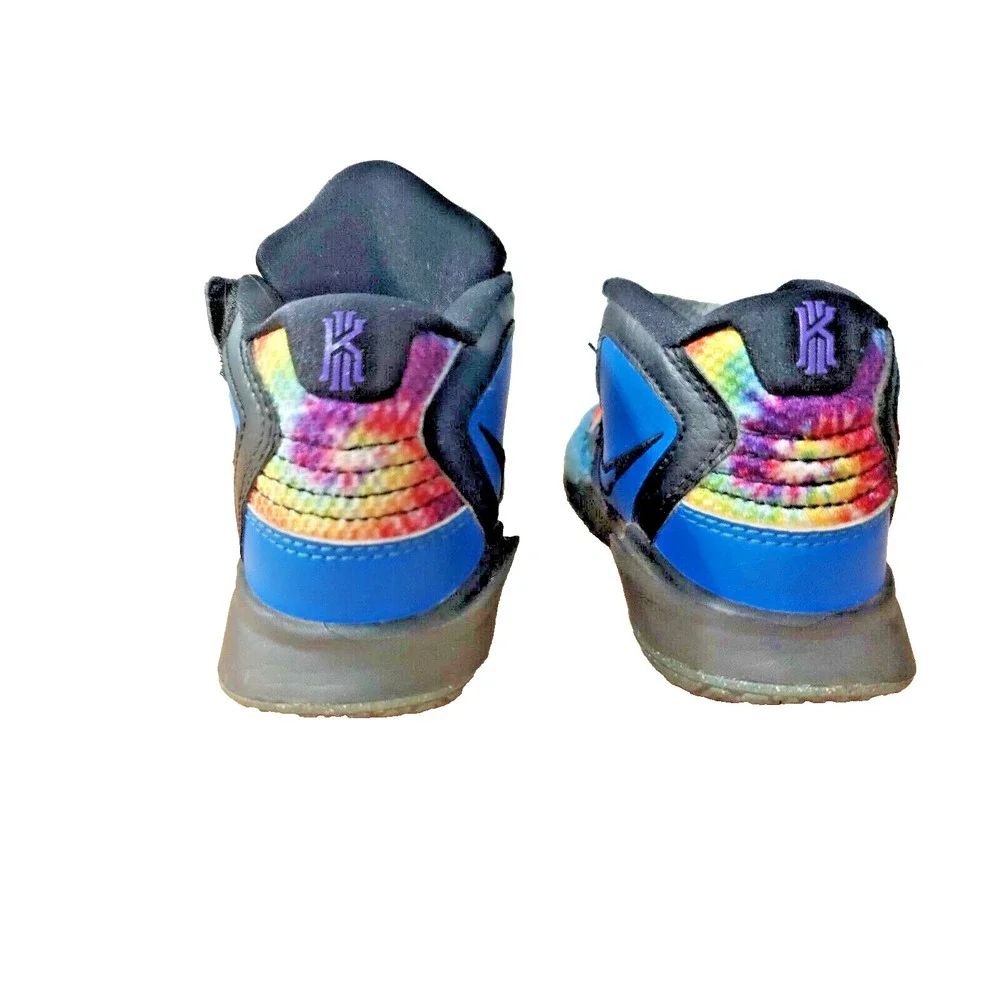 Nike Kyrie Infinity SE Blue Tie Dye Basketball Sneaker DM3895-410 Size 12C - Picture 2 of 8